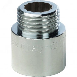 Удлинитель НВ 1/2'x20 мм, хромированный Удлинитель НВ 1/2'x20 мм, хромированный