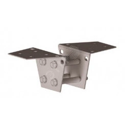 Кронштейн потолочный сдвоенный КПС УТ1,5, горячее цинкование, S2,5 Кронштейн потолочный сдвоенный КПС УТ1,5, горячее цинкование, S2,5