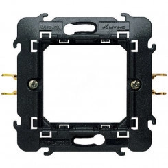 Суппорт 2 модуля 72х72мм с клипсами Суппорт 2 модуля 72х72мм с клипсами