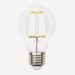 Лампа светодиодная LED 7вт 200-250В форма А диммируемая 630Лм Е27 4000К Uniel Air филамент