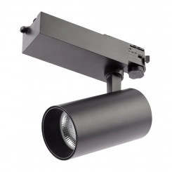 Трековый светильник трёхфазный SТR-30-36-30K-B30 узкий луч 3000K черный ЭРА