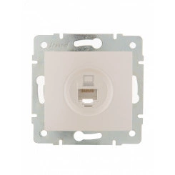 KARINA Розетка компьютерная жемчужно-белый перламутр (10шт/120шт) KARINA Розетка компьютерная жемчужно-белый перламутр (10шт/120шт)