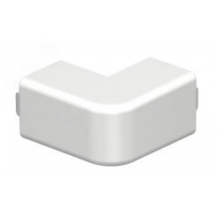 Крышка внешнего угла кабельного канала WDKH 20x20 мм (ABS-пластик, белый)