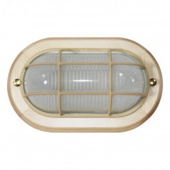 Светильник Самарканд 1402 Овал малый НПП 03-60-022 IP 65 матовый корпус с решеткой дер. сосна ИУ Светильник Самарканд 1402 Овал малый НПП 03-60-022 IP 65 матовый корпус с решеткой дер. сосна ИУ