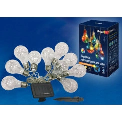 Светодиодный садовый светильник USL-S-126/PT4000 BULBS Садовая гирлянда на солнечной батарее Лампочки,10 светодиодов. Разноцветный свет. 1*АA Ni-Mh аккумулятор в/к. IP44 Uniel Светодиодный садовый светильник USL-S-126/PT4000 BULBS Садовая гирлянда на солнечной батарее Лампочки,10 светодиодов. Разноцветный свет. 1*АA Ni-Mh аккумулятор в/к. IP44 Uniel