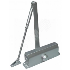 Доводчик двери c тягой EN 3, 40 - 65 кг, 950 мм, двухскоростной, SL - алюм Доводчик двери c тягой EN 3, 40 - 65 кг, 950 мм, двухскоростной, SL - алюм