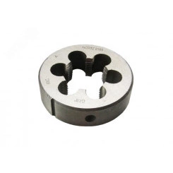 Плашка трубная цилиндрическая G 3/8'', марка стали - 9ХС