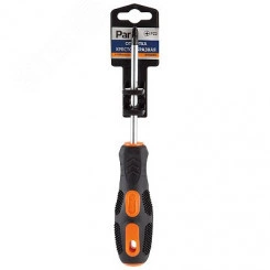 Отвертка Strom PZ2х10см, двухкомпонентная рукоятка OTV003DK, крестовая