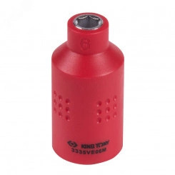 Головка торцевая диэлектрическая шестигранная 3/8'' 6 мм Головка торцевая диэлектрическая шестигранная 3/8'' 6 мм