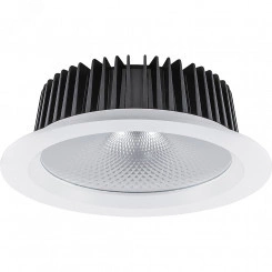 Светильник светодиодный ДВО-30w 4000К 2700Лм 60 градусов белый