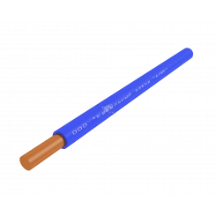 Провод силовой ПуВнг (А)-LS 1х6 синий бухта однопроволочный Провод силовой ПуВнг (А)-LS 1х6 синий бухта однопроволочный