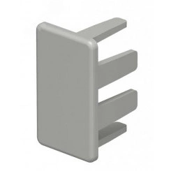 Заглушка кабельного канала торцевая WDK 15x30 мм (ПВХ, серый)