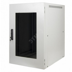 Шкаф 19” для оборудования, 18U х 800 мм, встраиваемая система охлаждения (без ножек/роликов)