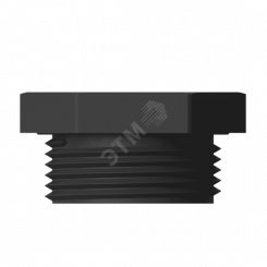 Заглушка отверстий взрывозащищенная М32х1,5 для коробок РТВO с контргайкой и силиконовым кольцом (-60/+80?С)