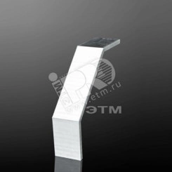 КЛУНо500-90 S=1мм Крышка лотка углового вертикального поворот вниз облегченная полимерная