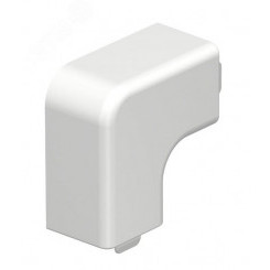 Крышка плоского угла кабельного канала WDKH 20x20 мм (ABS-пластик, белый)