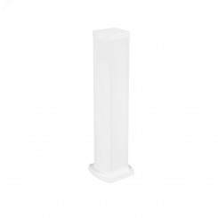 Универсальная мини-колонна алюминиевая с крышкой из алюминия 2 секции, высота 0,68 метра, цвет белый