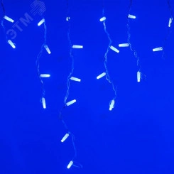 Гирлянда светодиодная декоративная ARD-EDGE-CLASSIC-2400x600-WHITE-88LED-FLASH BLUE (230V, 6W) (ARDCL, IP65)