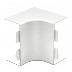 Крышка внутреннего угла кабельного канала WDK 60x130 мм (ПВХ, белый) Крышка внутреннего угла кабельного канала WDK 60x130 мм (ПВХ, белый)