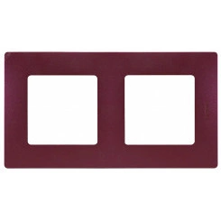 ETIKA Рамка 2 поста сливовая