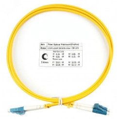 Шнур оптический duplex 2м LC-LC 9/125 sm  LSZH FOP(d)-9-LC-LC-2m