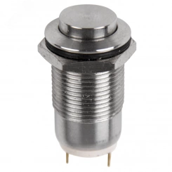 Кнопка антивандальная ?12 Фикс (2с) ON-OFF выпуклая REXANT Кнопка антивандальная ?12 Фикс (2с) ON-OFF выпуклая REXANT