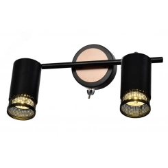 Светильник настенно-потолочный спот Rivoli Lili 7020-702 2 * GU10 25 Вт поворотный с выключателем