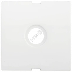 Накладка TV проходная/оконечная BOLERO белый Накладка TV проходная/оконечная BOLERO белый