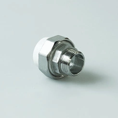 Муфта комбинированная 32 х 3/4' НР полипропиленовая PPR белый Муфта комбинированная 32 х 3/4' НР полипропиленовая PPR белый