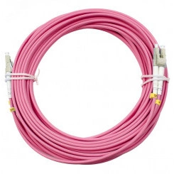 Шнур оптический duplex 25м LC-LC 50/125 mm OM4 LSZH FOP-50-OM4-LC-LC-25m
