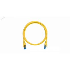 Патч-корд U/UTP 4 пары Cat 6 2хRJ45/8P8C T568B 7х0205мм LSZH желтый 5м
