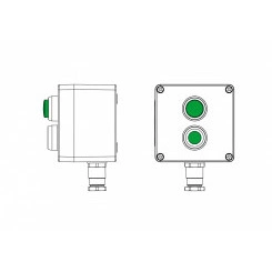 Взрывозащищенный пост управления GRP Взрывозащищенный пост управления GRP CPE-P-03-(1xP1G(11)-1xLG(250))-1xKH2MHK(C)1Ex d e IIC Т5 Gb / Ex tb IIIC T95°C Db IP66 / КЗ Взрывозащищенный пост управления GRP Взрывозащищенный пост управления GRP CPE-P-03-(1xP1G(11)-1xLG(250))-1xKH2MHK(C)1Ex d e IIC Т5 Gb / Ex tb IIIC T95°C Db IP66 / КЗ