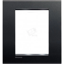 LivingLight Рамка прямоугольная 3+3 модуля Антрацит LivingLight Рамка прямоугольная 3+3 модуля Антрацит