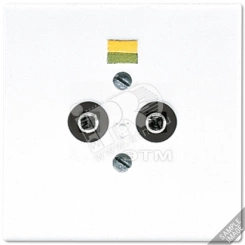 Розетка штепсельная белая Розетка штепсельная белая