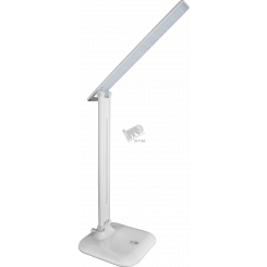 Светильник настольный светодиодный NDF-D015-10W-6K-WH-LED на основании с диммером белый