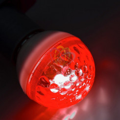 Лампа профессиональная строб E27 D50мм красный