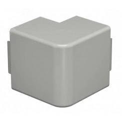 Крышка внешнего угла кабельного канала WDK 60x90 мм (ПВХ, серый) Крышка внешнего угла кабельного канала WDK 60x90 мм (ПВХ, серый)