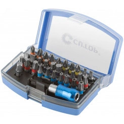 Набор бит в пластиковом боксе CUTOP Profi (32 предмета) Набор бит в пластиковом боксе CUTOP Profi (32 предмета)