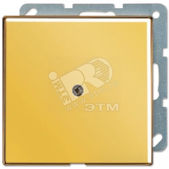 Подсоединитель провода с разгрузкой натяжения  металл цвета золота