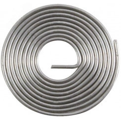 Припой ПОС 61 c канифолью, проволока диаметр 2 мм, ''улитка'', 20 гр.