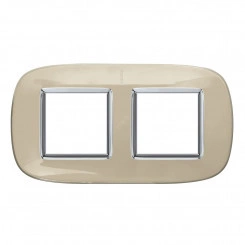 Axolute Накладки декоративные в форме эллипса прозрачные/бежевая карамель на 2+2 модуля Axolute Накладки декоративные в форме эллипса прозрачные/бежевая карамель на 2+2 модуля