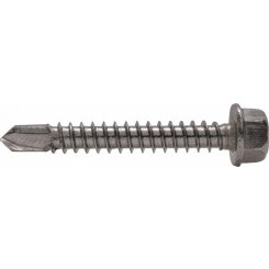 Саморез с шестигранной головкой с буром  DIN 7504K   4,8x13 A2