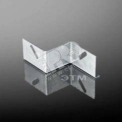 ПЛп50х25 S=1мм переходник для лотка правый полимер.