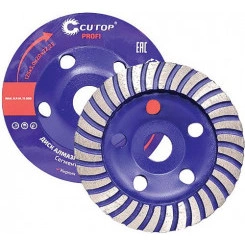 Диск алмазный шлифовальный, сегментированный турбо CUTOP, 125 x 5.0 x 20 x 22.2 мм Диск алмазный шлифовальный, сегментированный турбо CUTOP, 125 x 5.0 x 20 x 22.2 мм