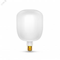 Лампа светодиодная LED 9 Вт 890 Лм 4100К белая Е27 V140 milky Filament Gauss