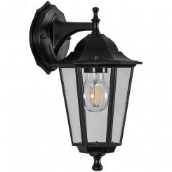 Светильник НБУ-100w вниз,Е27,IP44,чер.Feron Светильник НБУ-100w вниз,Е27,IP44,чер.Feron