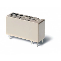 Низкопрофильные миниатюрные PCB-реле, выводы с шагом 5мм, Контакты AgCdO, Влагозащита, 1NO 16A