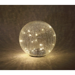 Садовый светильник Шар на солнечной батарее, 20 LED 20 cм ERASF08-25 ЭРА Садовый светильник Шар на солнечной батарее, 20 LED 20 cм ERASF08-25 ЭРА
