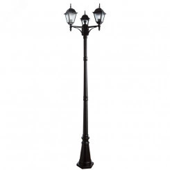 Уличный светильник Arte Lamp BREMEN A1017PA-3BK Уличный светильник Arte Lamp BREMEN A1017PA-3BK