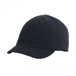 Каскетка защитная RZ ВИЗИОН CAP чёрная (защитная, легкая, укороченный козырек, удобная посадка, улучшенная вентиляция, от -10°C до + 50°C)
